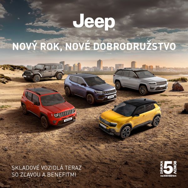 JEEP - Novoročná ponuka